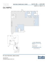11845 W Olympic Blvd, Los Angeles, CA à louer Plan d’étage– Image 1 sur 1