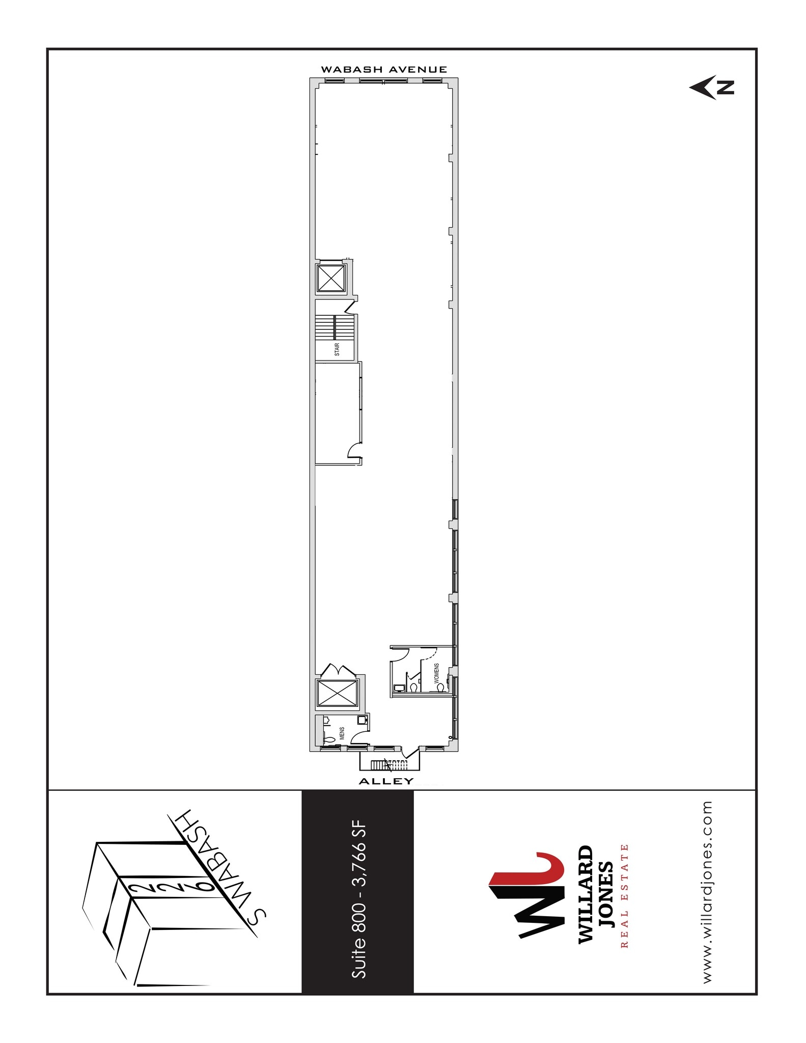 226 S Wabash Ave, Chicago, IL à louer Plan de site– Image 1 sur 1