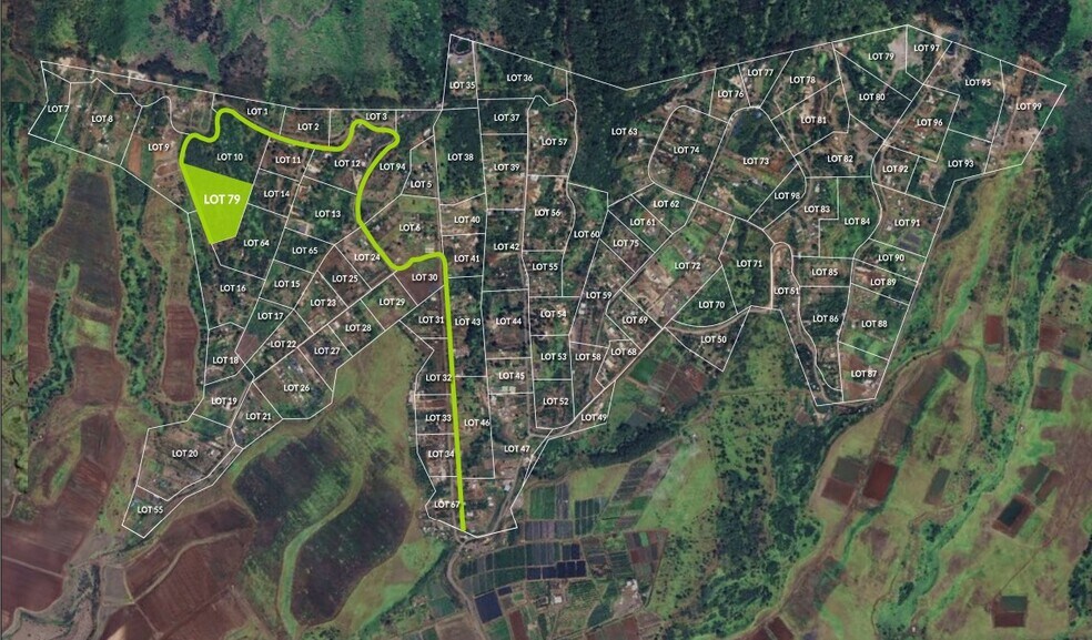 94-1100 Kunia Rd, Lot 79, Waipahu, HI à vendre - Aérien – Image 3 sur 6