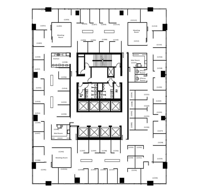 144 4th Ave SW, Calgary, AB à louer Plan d’étage– Image 1 sur 1