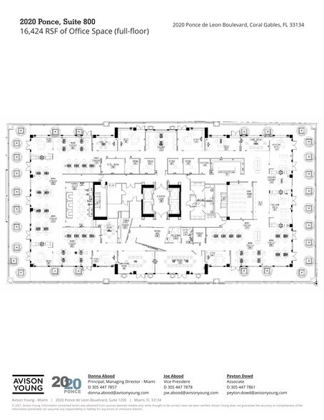 2020 Ponce De Leon Blvd, Coral Gables, FL à louer - Plan de site – Image 3 sur 58