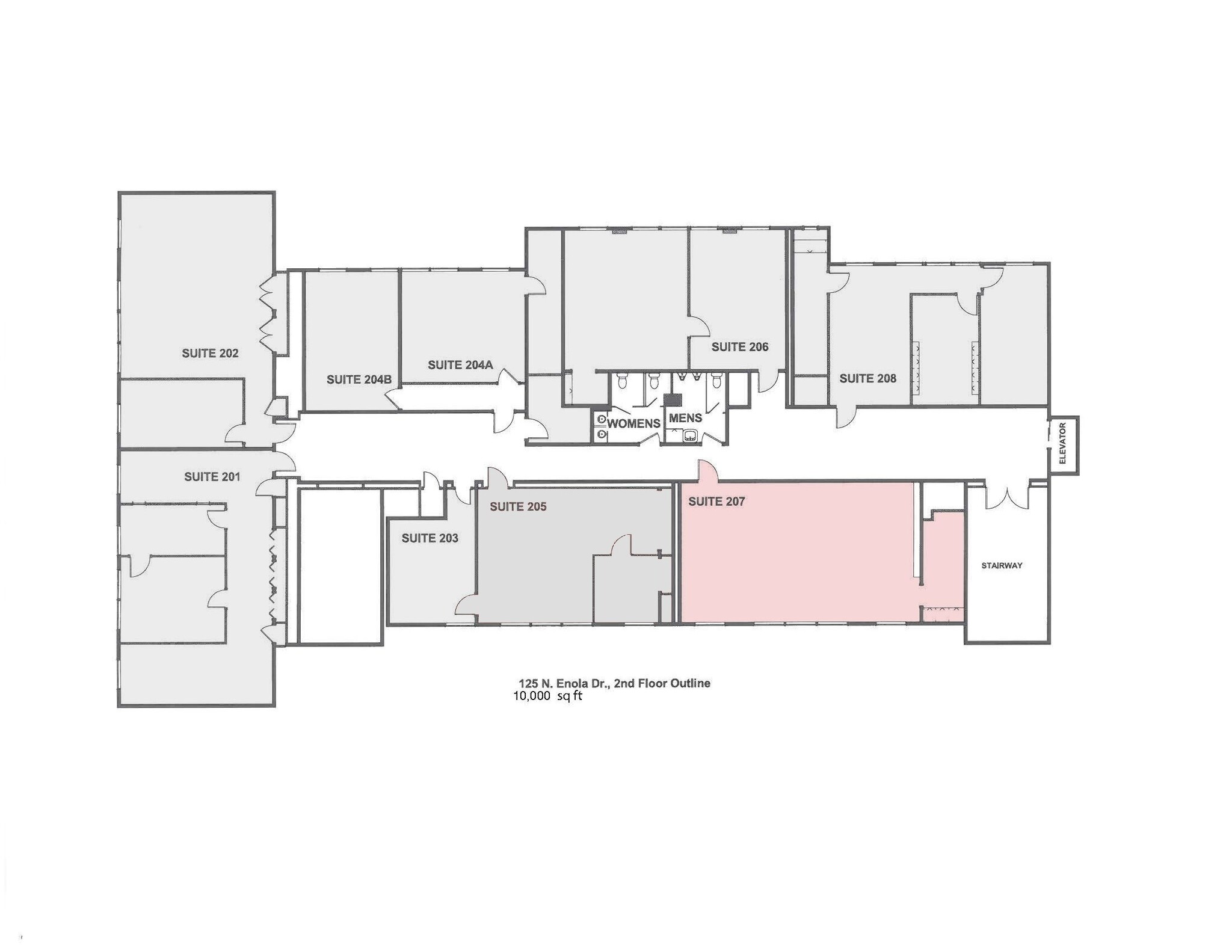 125 N Enola Dr, Enola, PA à vendre Plan d’étage– Image 1 sur 1