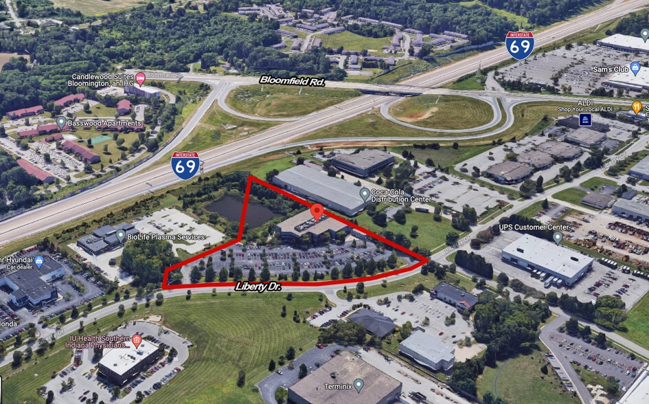 1663 Liberty Dr, Bloomington, IN à louer - Aérien – Image 3 sur 14