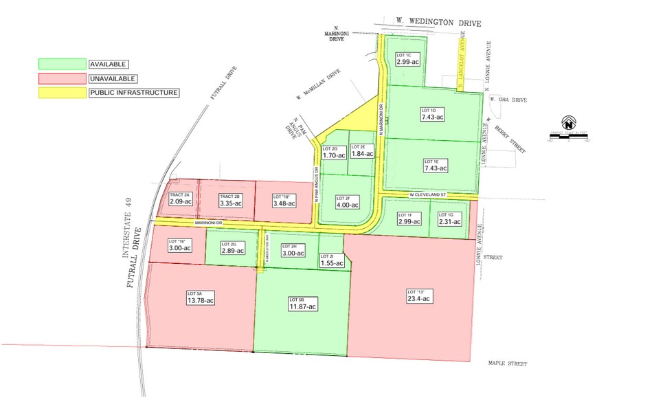 I-49 and Wedington Drive, Fayetteville, AR à vendre - Plan cadastral – Image 2 sur 23