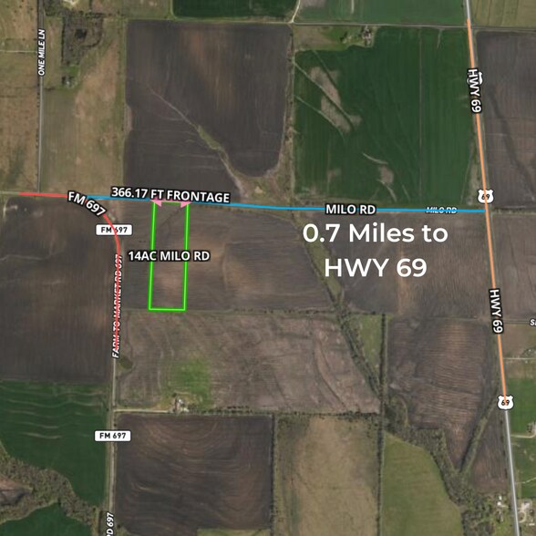 TBD Milo Rd, Whitewright, TX à vendre - Photo de l’immeuble – Image 2 sur 5