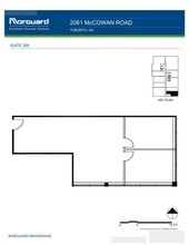 2041-2071 Mccowan Rd, Toronto, ON à louer Plan d’étage– Image 1 sur 1