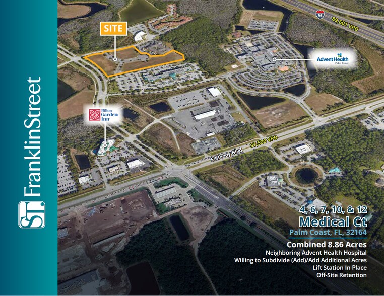 4, 6, 7, 10, & 12 Medical Ct, Palm Coast, FL à vendre - Photo de l’immeuble – Image 1 sur 7