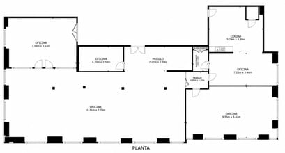 Calle de Caleruega, 102-104, Madrid, Madrid à louer Plan de site– Image 2 sur 2