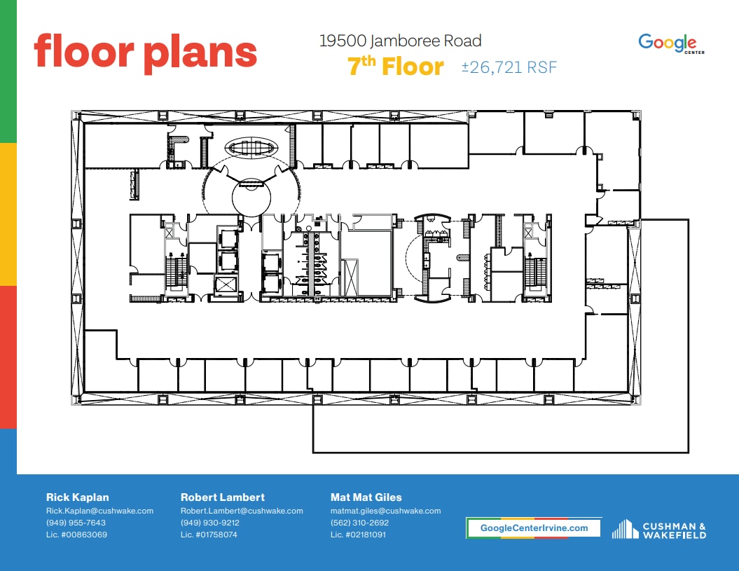 19520 Jamboree Rd, Irvine, CA à louer Plan d’étage– Image 1 sur 1
