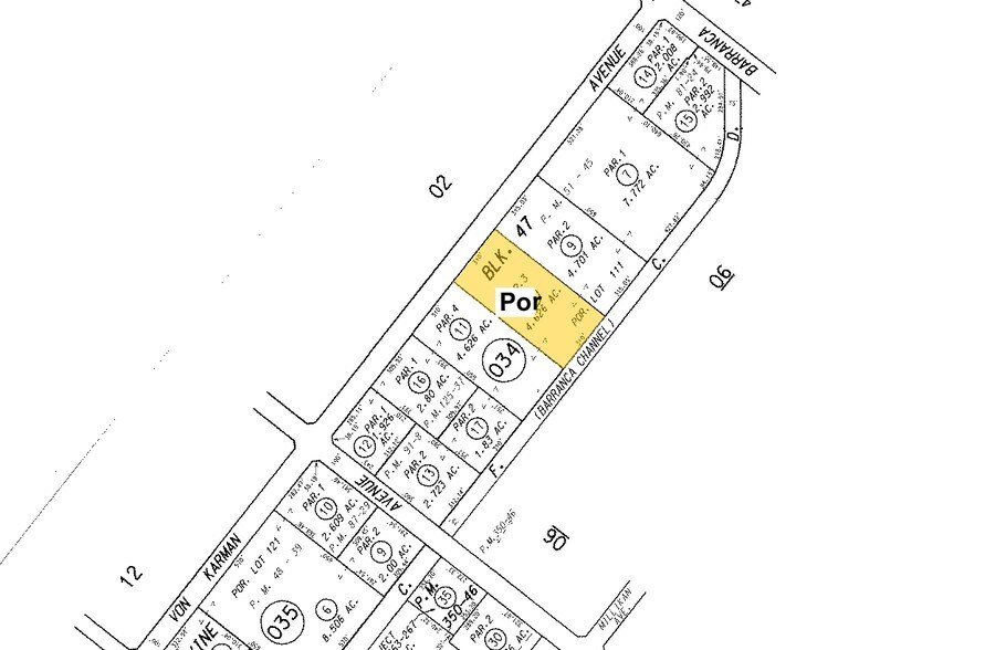 16782 Von Karman Ave, Irvine, CA à louer - Plan cadastral – Image 1 sur 8