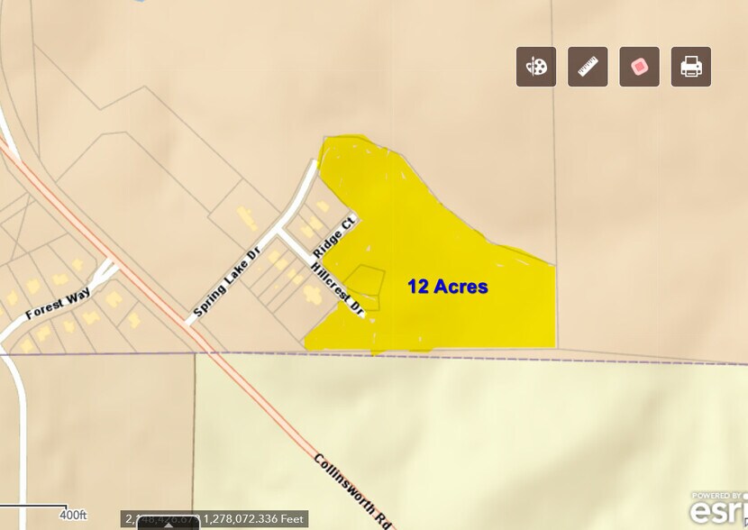 Spring Lake Dr, Palmetto, GA à vendre - Plan cadastral – Image 2 sur 5