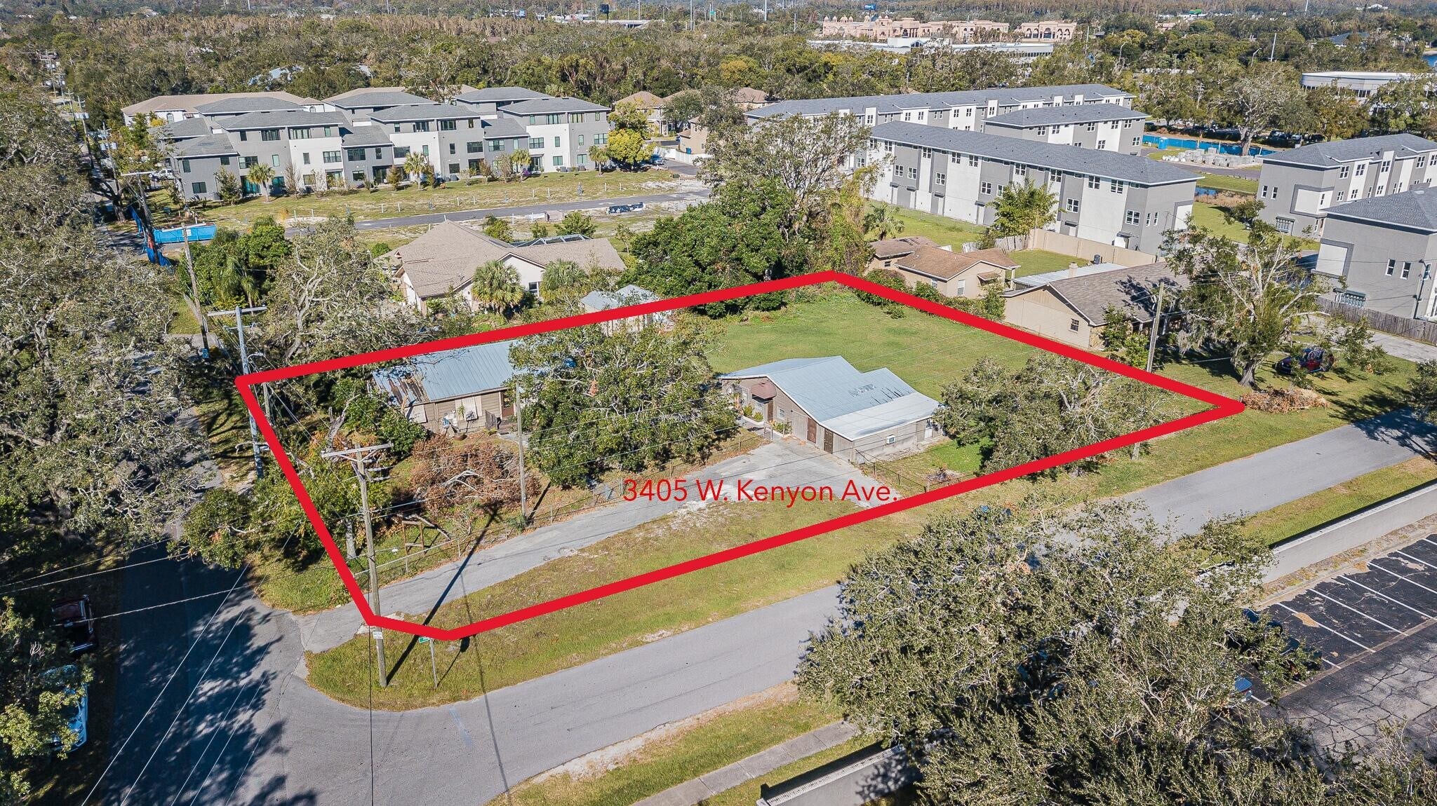 3405 W Kenyon Ave, Tampa, FL à vendre Aérien– Image 1 sur 24