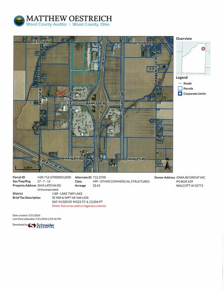 I-280 and Bahnsen Rd, Perrysburg, OH à vendre - Aérien – Image 2 sur 6