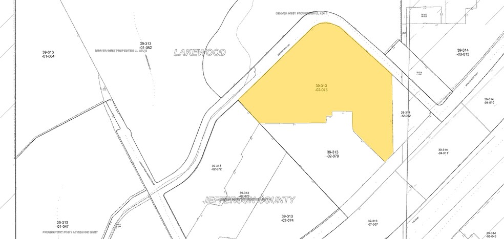 14023 Denver West Pky, Lakewood, CO à louer - Plan cadastral – Image 3 sur 3