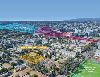 Plus de détails pour 4076 & 4080 Lafayette Pl – Terrain à vendre, Culver City, CA