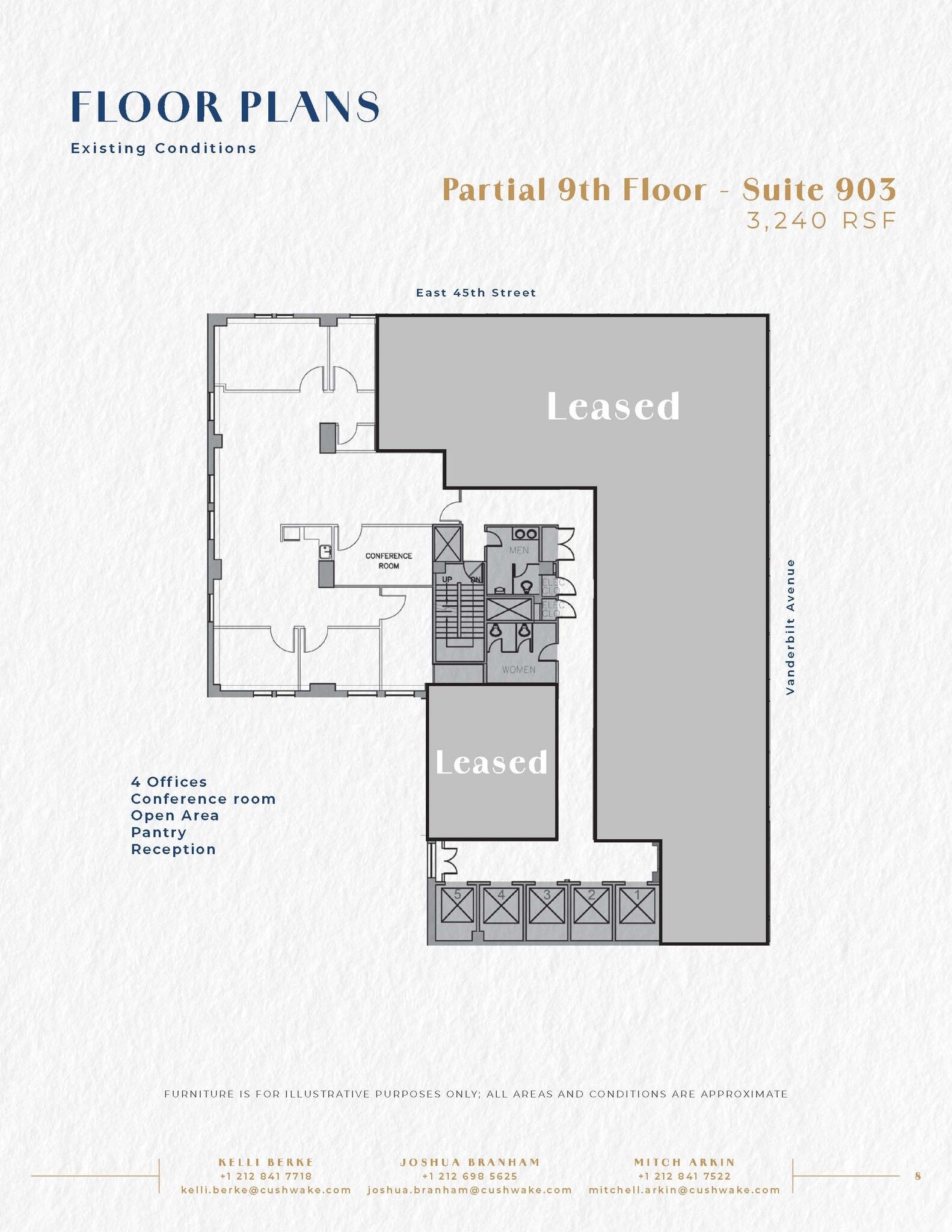 52 Vanderbilt Ave, New York, NY à louer Plan d’étage– Image 1 sur 1