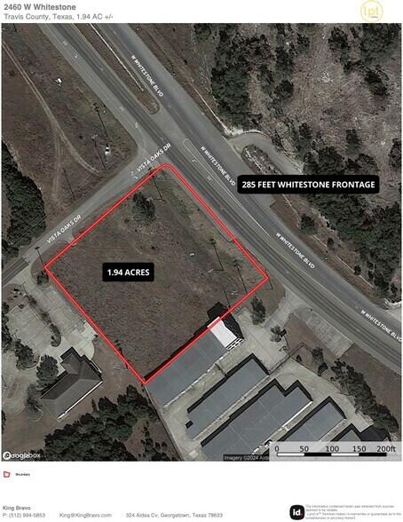 2460 W Whitestone Blvd, Cedar Park, TX à vendre - Aérien – Image 3 sur 3