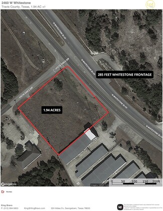 Plus de détails pour 2460 W Whitestone Blvd, Cedar Park, TX - Terrain à vendre