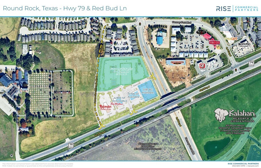 2700 E Palm Valley Blvd, Round Rock, TX à louer - Aérien – Image 2 sur 4