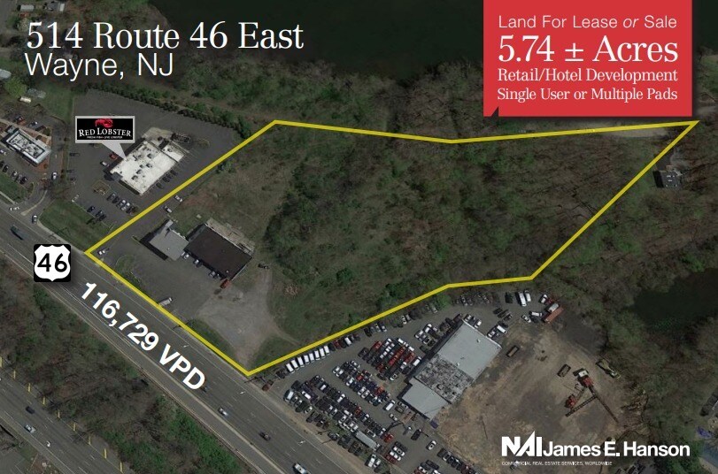 514 Route 46, Wayne, NJ à vendre - Photo de l’immeuble – Image 1 sur 4