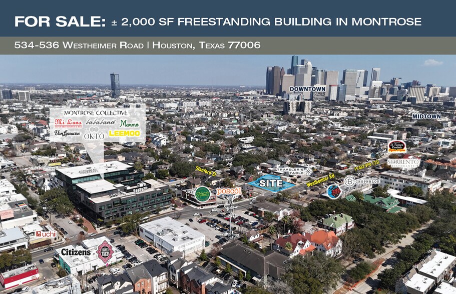 534 Westheimer Rd, Houston, TX à vendre - Photo principale – Image 1 sur 6