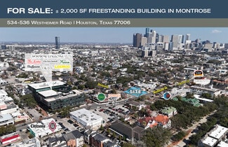 Plus de détails pour 534 Westheimer Rd, Houston, TX - Local commercial à vendre