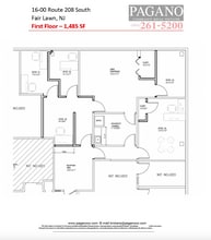 16-00 State Route 208, Fair Lawn, NJ à louer Plan d’étage– Image 1 sur 5