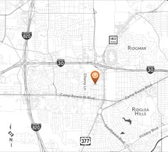 3036 Ramona Dr, Fort Worth, TX à louer Carte– Image 2 sur 2