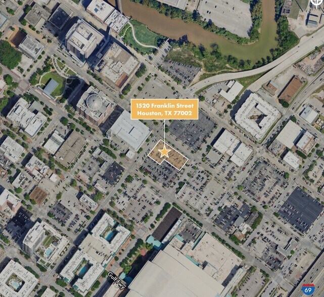 1520 Franklin St, Houston, TX à vendre - Aérien – Image 1 sur 4