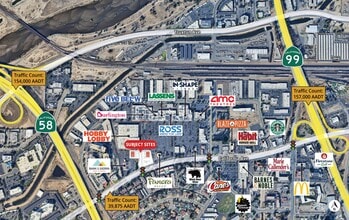 4450 California Ave, Bakersfield, CA à louer Aérien– Image 2 sur 4