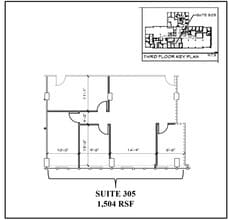 1400 Spring St, Silver Spring, MD à louer Plan d’étage– Image 1 sur 1