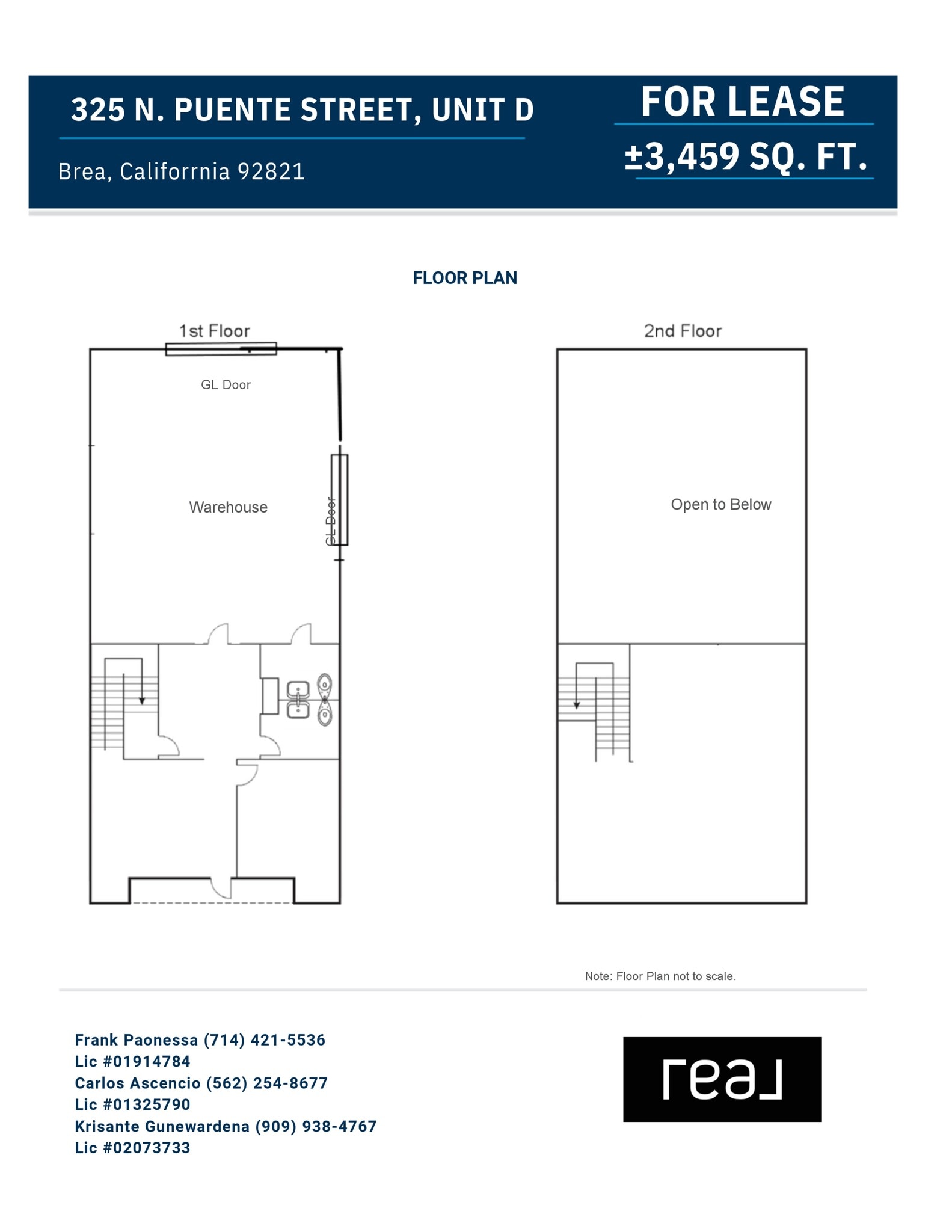 325 N Puente St, Brea, CA à louer Plan de site– Image 1 sur 1