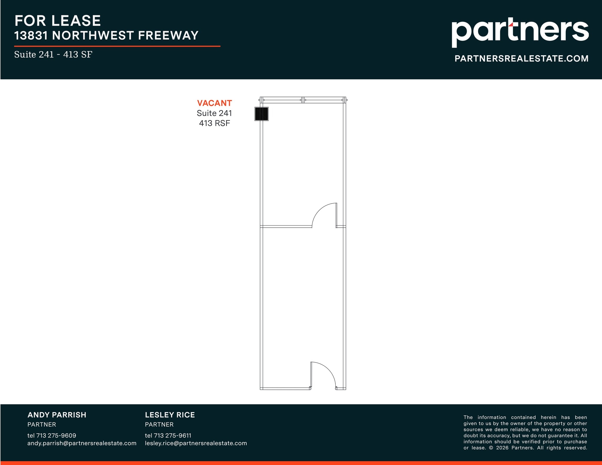 13831 Northwest Fwy, Houston, TX à louer Plan de site– Image 1 sur 1