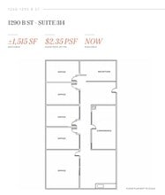 1290 B St, Hayward, CA à louer Plan d’étage– Image 1 sur 1