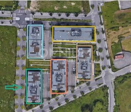 Lyon - VUE AÉRIENNE vue de carte