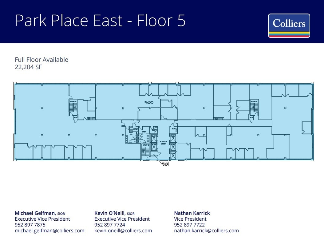 5775 Wayzata Blvd, Saint Louis Park, MN à louer Plan d’étage– Image 1 sur 1