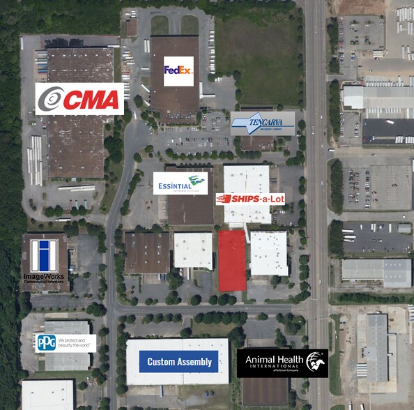 0 Distriplex Dr, Memphis, TN à louer - Photo de l’immeuble – Image 2 sur 2