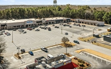 1075 Franklin Springs St, Royston, GA - VUE AÉRIENNE vue de carte - Image1