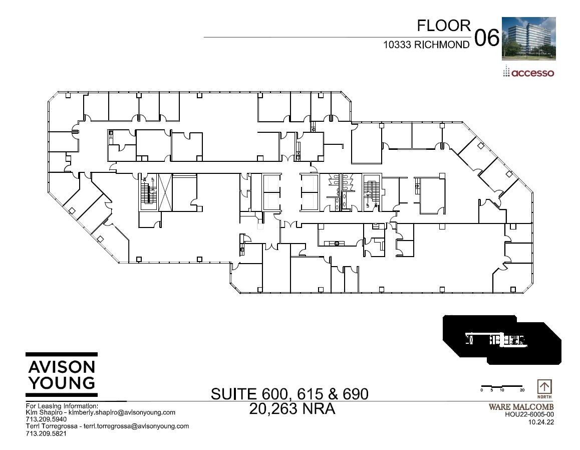 10333 Richmond Ave, Houston, TX à louer Plan d’étage– Image 1 sur 5