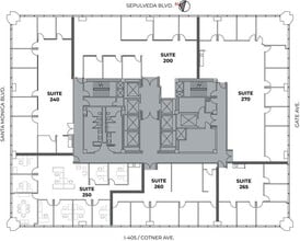 11100 Santa Monica Blvd, Los Angeles, CA à louer Plan d’étage– Image 1 sur 1