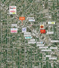2800 N Milwaukee Ave, Chicago, IL - VUE AÉRIENNE  vue de carte