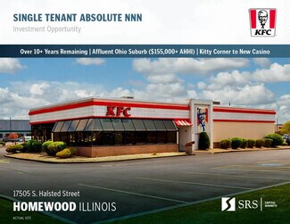 Plus de détails pour 17505 Halsted St, Homewood, IL - Local commercial à vendre