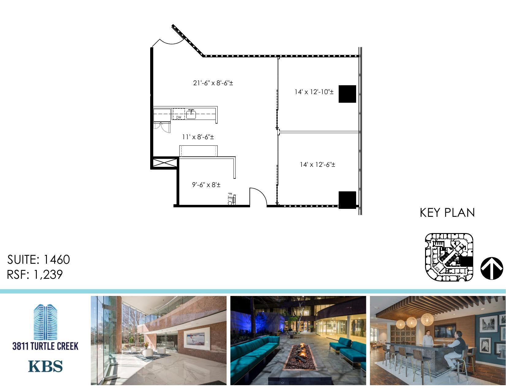 3811 Turtle Creek Blvd, Dallas, TX à louer Plan d’étage– Image 1 sur 1