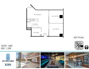 3811 Turtle Creek Blvd, Dallas, TX à louer Plan d’étage– Image 1 sur 1