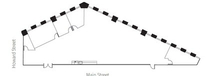 201 Mission St, San Francisco, CA à louer Plan d’étage– Image 1 sur 1