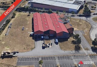 Toulouse, HG - Vue aérienne  vue de carte