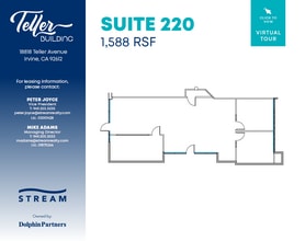 18818 Teller Ave, Irvine, CA à louer Plan d’étage– Image 1 sur 9