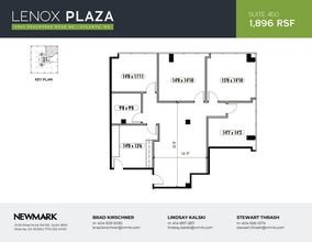 3384 Peachtree Rd NE, Atlanta, GA à louer Plan d’étage– Image 1 sur 1
