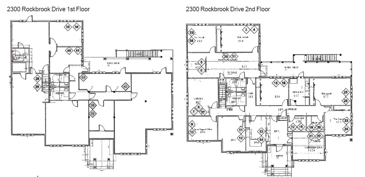 2300 Rockbrook Dr, Lewisville, TX à louer Plan d’étage– Image 1 sur 3