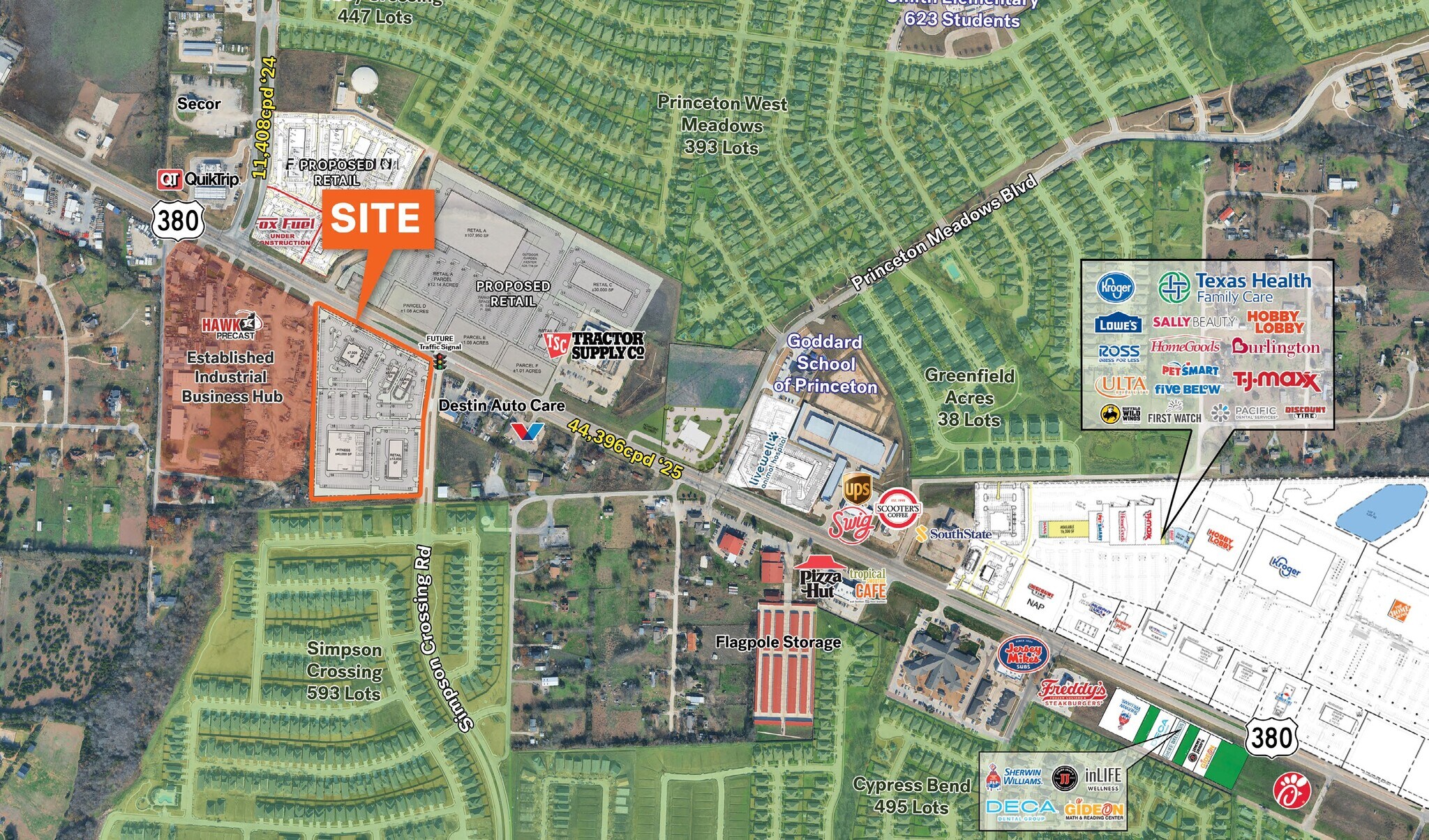 SWC 380 & Simpson Crossing, Princeton, TX à vendre Photo principale– Image 1 sur 2
